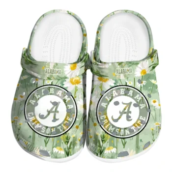 alabama crimson tide daisy cluster clogs best selling