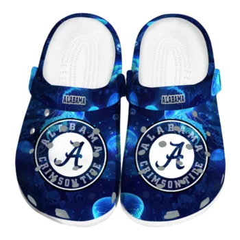 alabama crimson tide jellyfish ocean clogs best selling