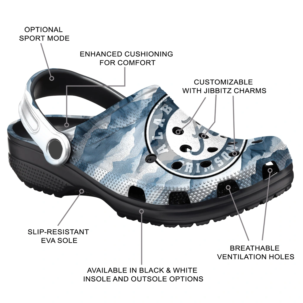 alabama crimson tide mountain peaks clogs new arrival alabama crimson tide mountain peaks clogs new arrival