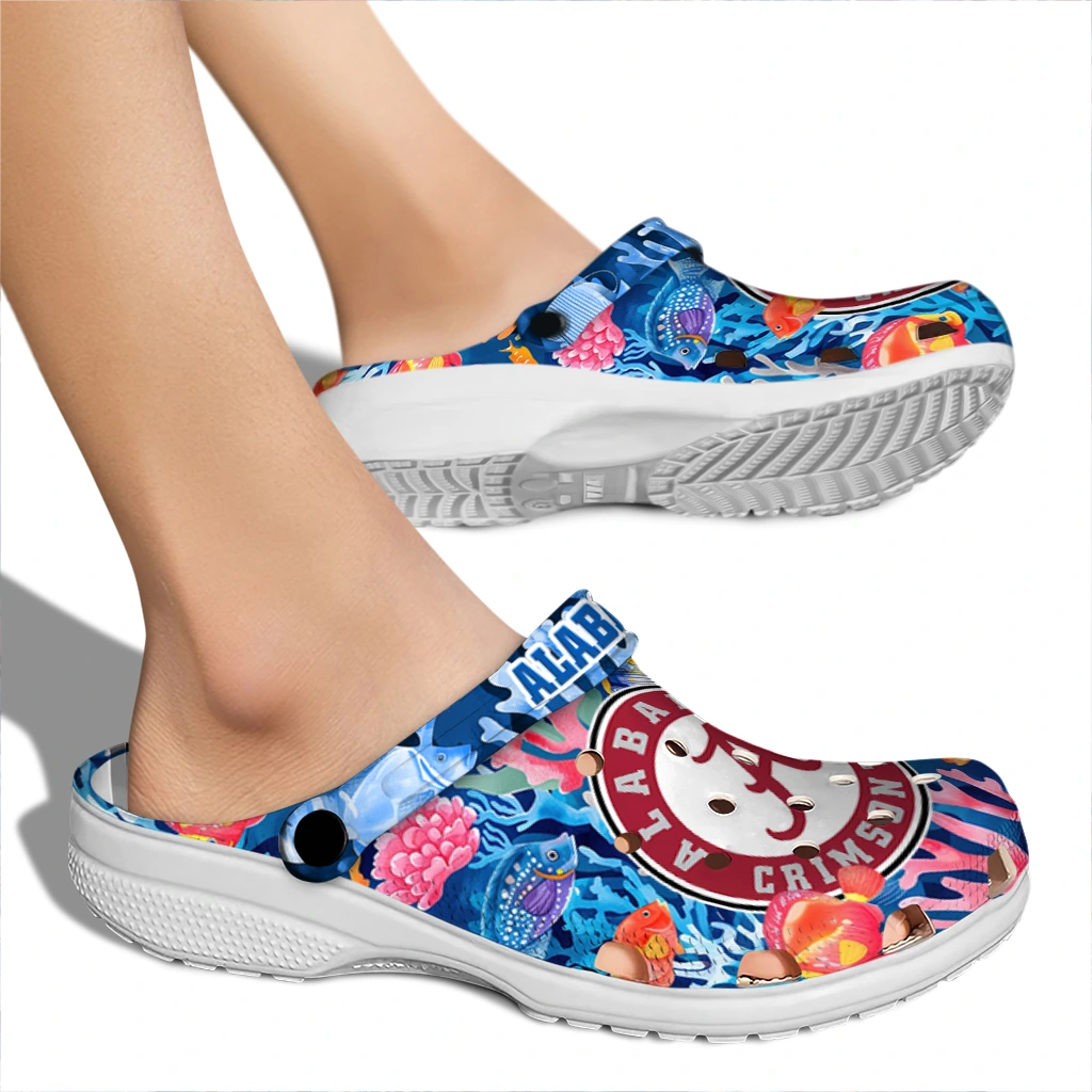 alabama crimson tide ocean wonders clogs fashion forward alabama crimson tide ocean wonders clogs fashion forward