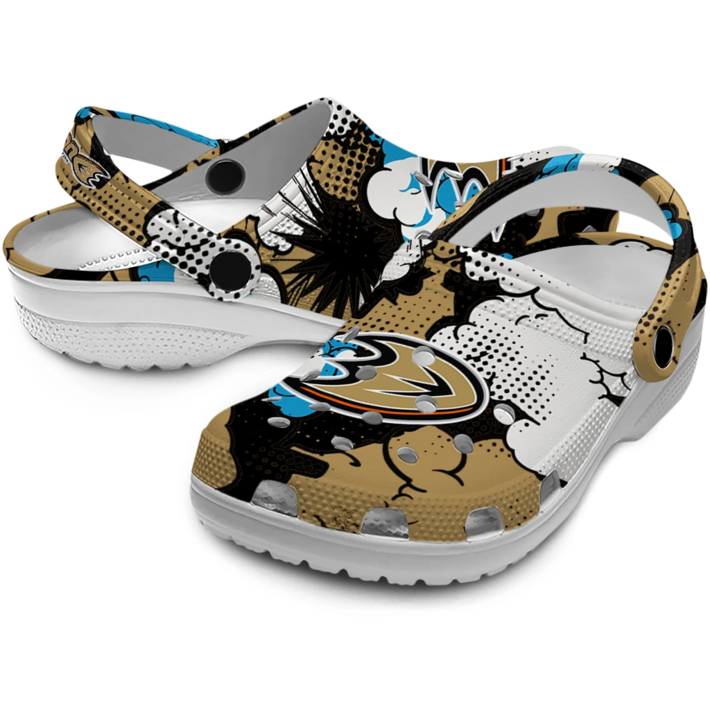 anaheim ducks cloud splash clogs high quality anaheim ducks cloud splash clogs high quality