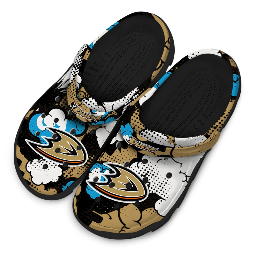 anaheim ducks cloud splash clogs latest model anaheim ducks cloud splash clogs latest model
