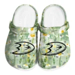 anaheim ducks daisy cluster clogs best selling