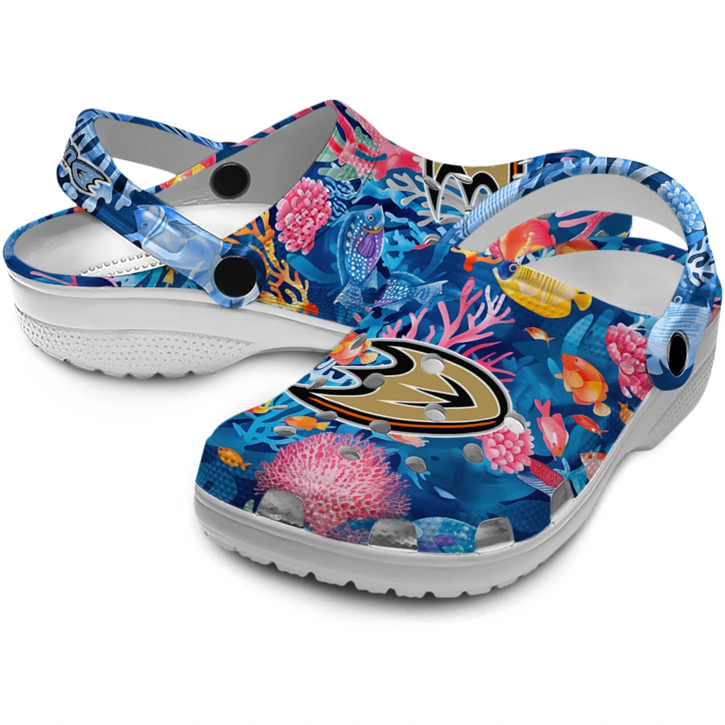 anaheim ducks ocean wonders clogs high quality anaheim ducks ocean wonders clogs high quality