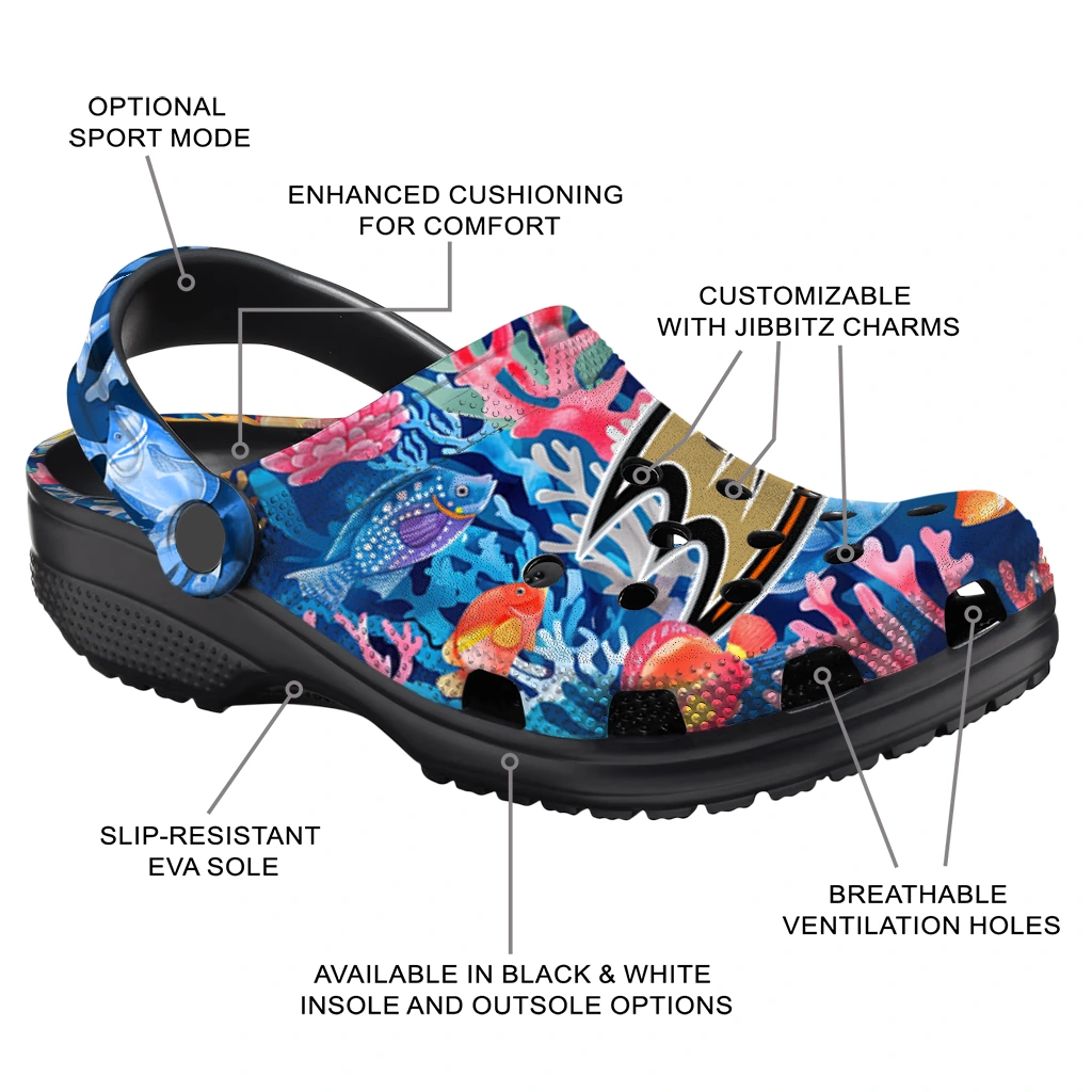 anaheim ducks ocean wonders clogs new arrival anaheim ducks ocean wonders clogs new arrival