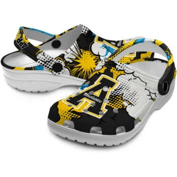 appalachian state mountaineers cloud splash clogs high quality