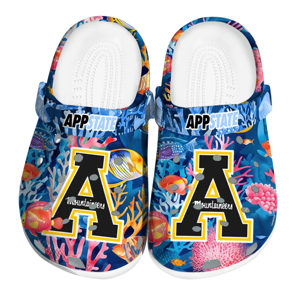 appalachian state mountaineers ocean wonders clogs best selling appalachian state mountaineers ocean wonders clogs best selling