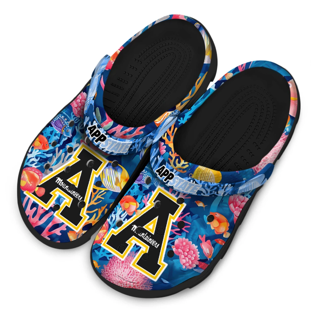 appalachian state mountaineers ocean wonders clogs latest model appalachian state mountaineers ocean wonders clogs latest model