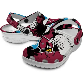 arizona cardinals cloud splash clogs high quality