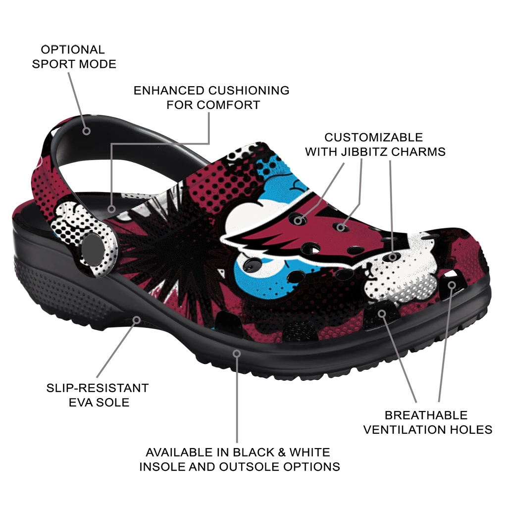 arizona cardinals cloud splash clogs new arrival arizona cardinals cloud splash clogs new arrival