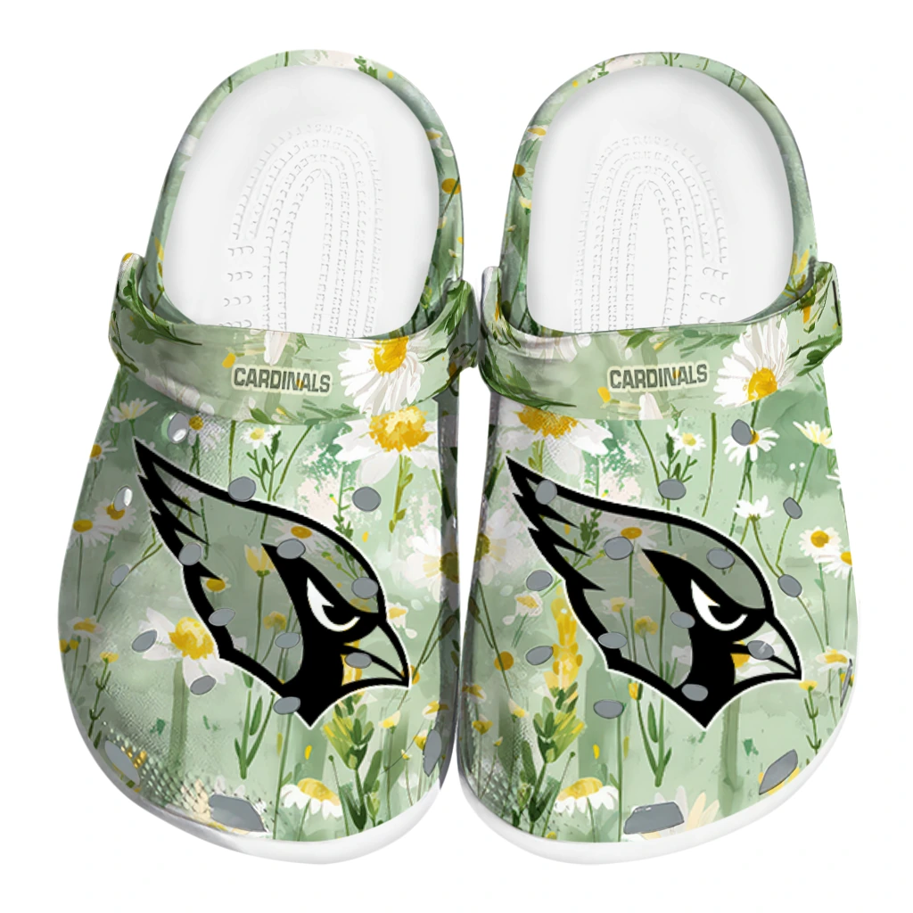 arizona cardinals daisy cluster clogs best selling arizona cardinals daisy cluster clogs best selling