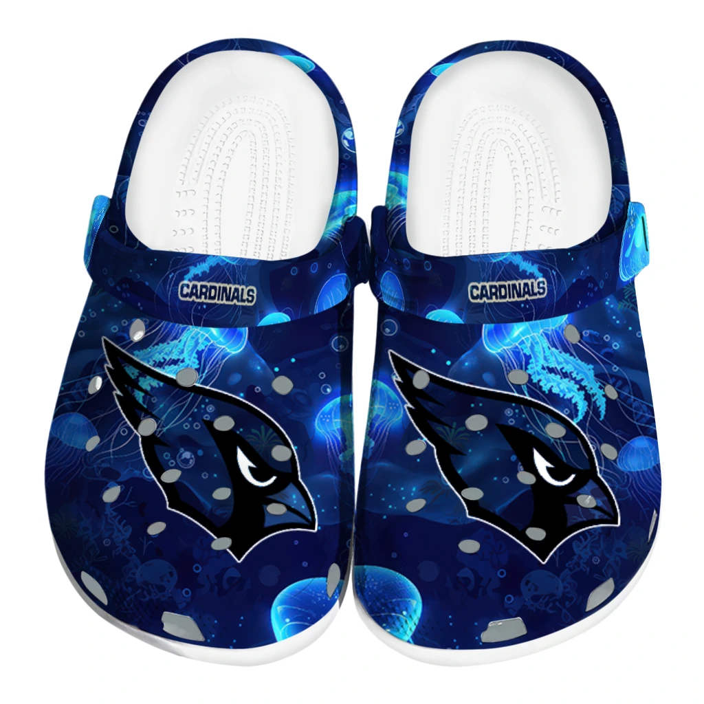 arizona cardinals jellyfish ocean clogs best selling arizona cardinals jellyfish ocean clogs best selling