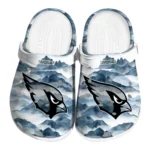arizona cardinals mountain peaks clogs best selling