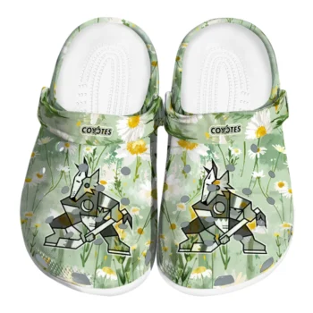 arizona coyotes daisy cluster clogs best selling