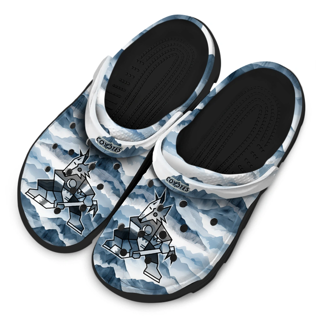 arizona coyotes mountain peaks clogs latest model arizona coyotes mountain peaks clogs latest model
