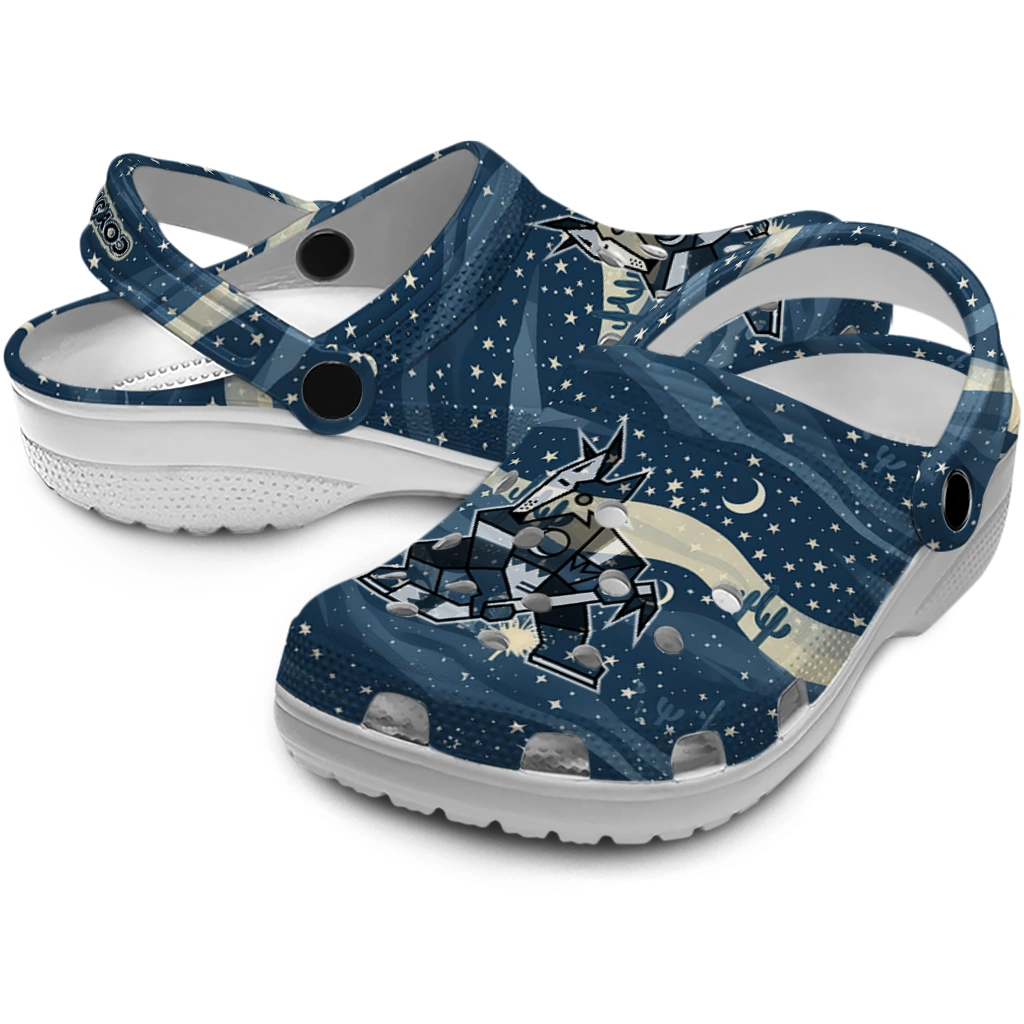 arizona coyotes night cactus clogs high quality arizona coyotes night cactus clogs high quality