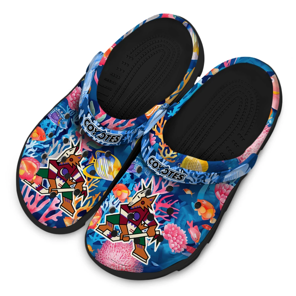 arizona coyotes ocean wonders clogs latest model arizona coyotes ocean wonders clogs latest model