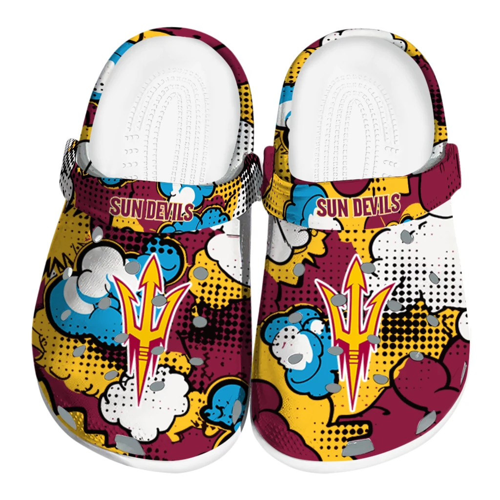 arizona state sun devils cloud splash clogs best selling arizona state sun devils cloud splash clogs best selling