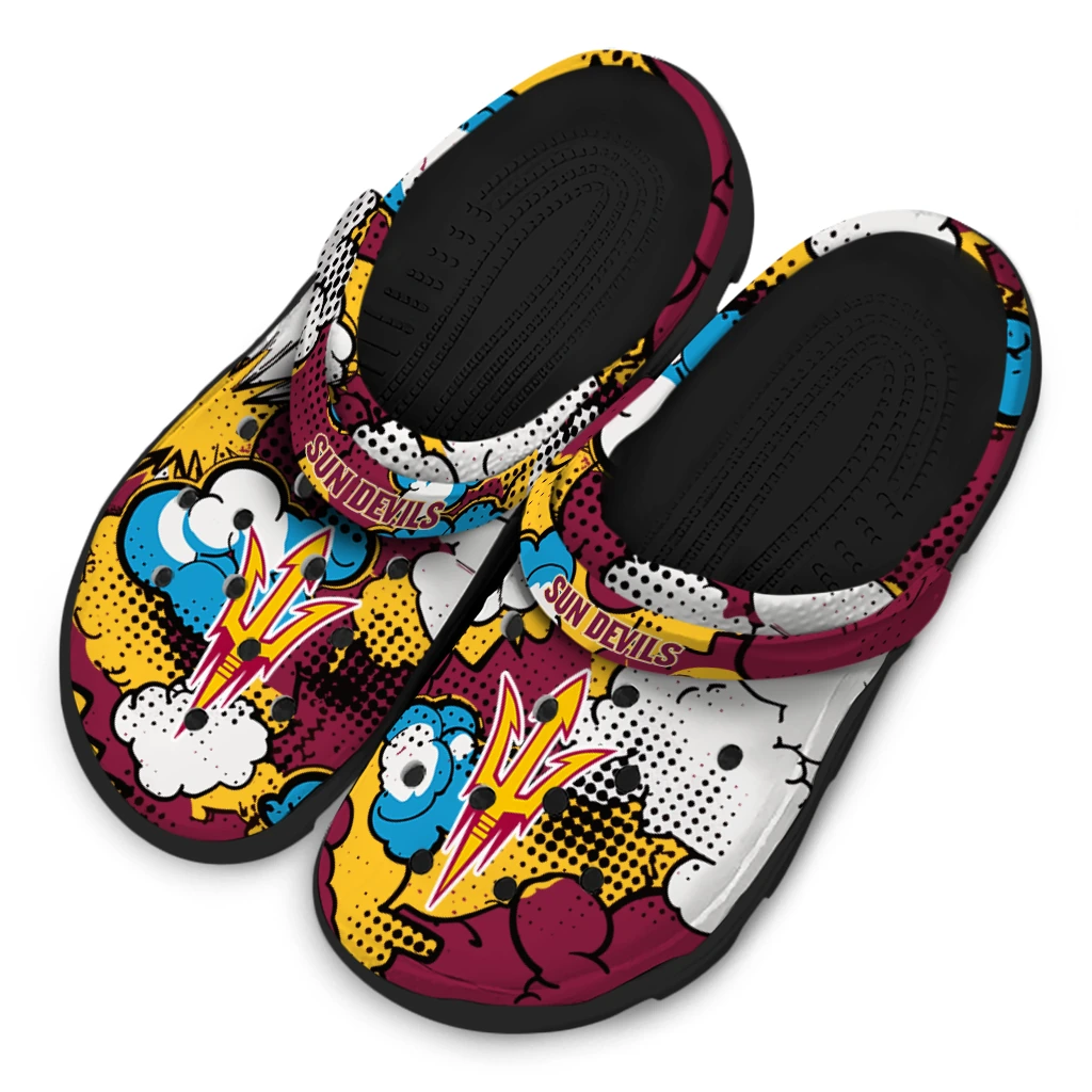 arizona state sun devils cloud splash clogs latest model arizona state sun devils cloud splash clogs latest model