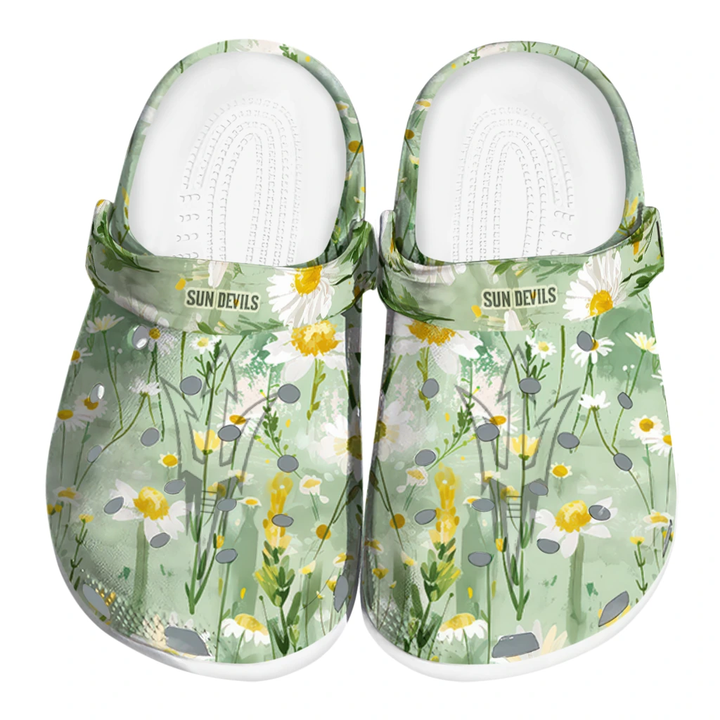 arizona state sun devils daisy cluster clogs best selling arizona state sun devils daisy cluster clogs best selling