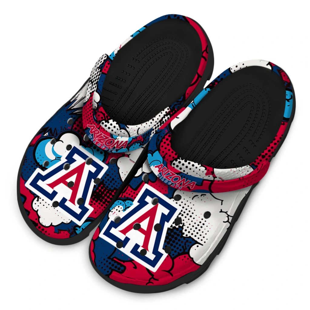 arizona wildcats cloud splash clogs latest model arizona wildcats cloud splash clogs latest model