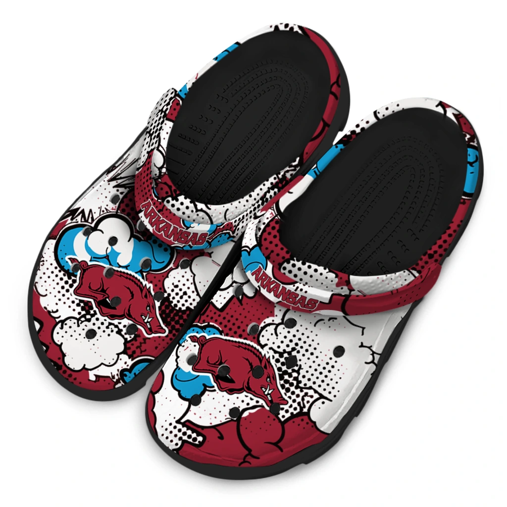 arkansas razorbacks cloud splash clogs latest model arkansas razorbacks cloud splash clogs latest model
