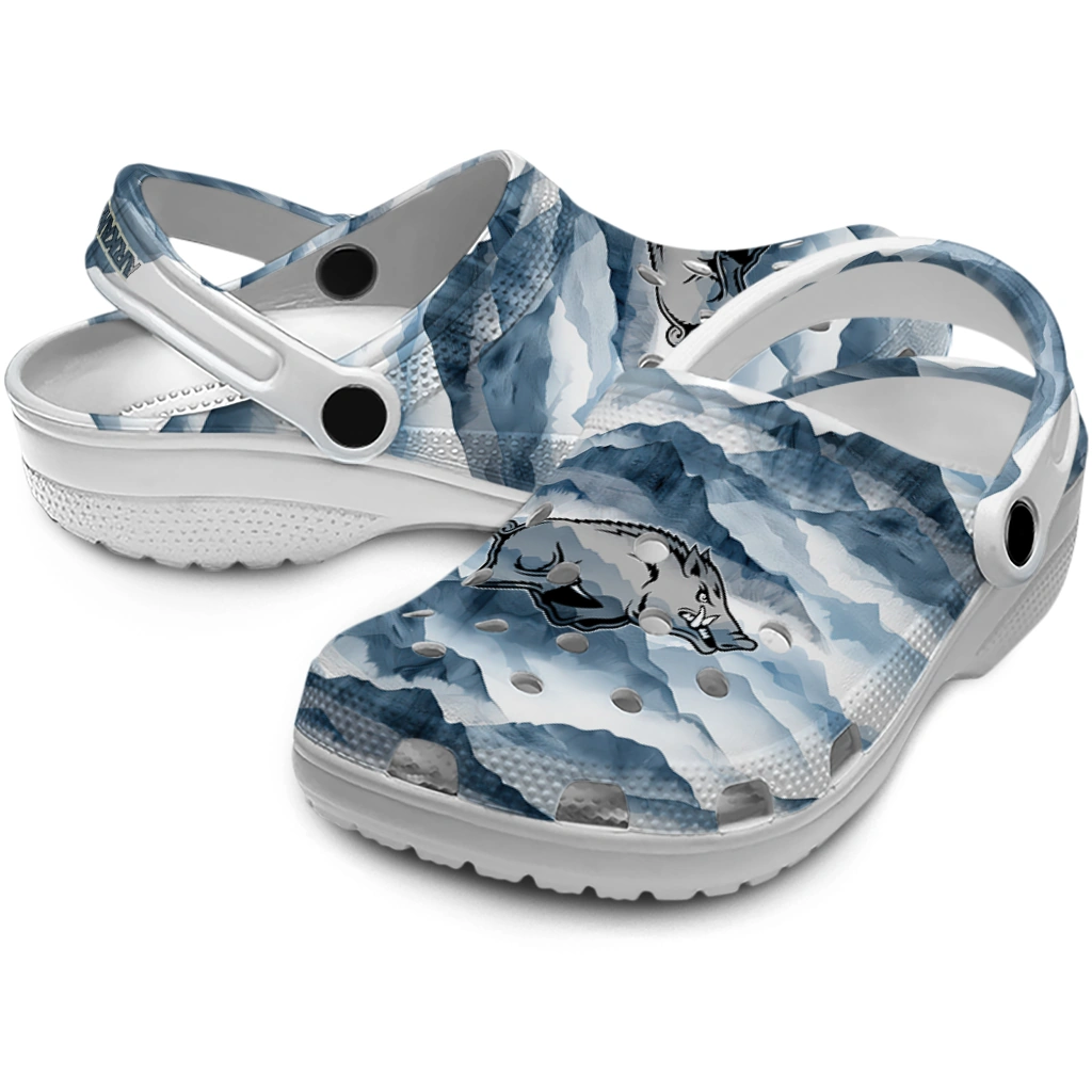 arkansas razorbacks mountain peaks clogs high quality arkansas razorbacks mountain peaks clogs high quality