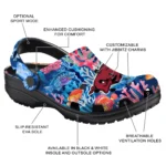 arkansas razorbacks ocean wonders clogs best selling