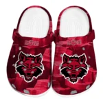arkansas state red wolves canyon layers clogs best selling