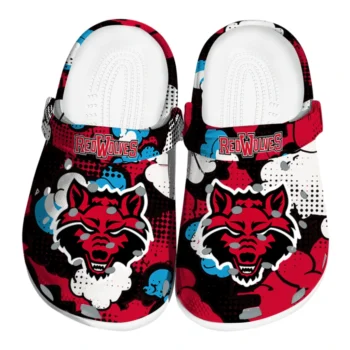 arkansas state red wolves cloud splash clogs best selling