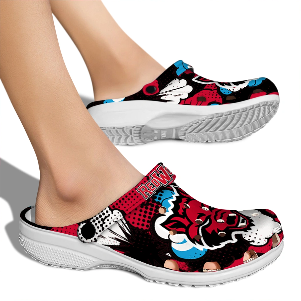 arkansas state red wolves cloud splash clogs fashion forward arkansas state red wolves cloud splash clogs fashion forward