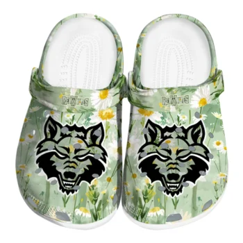 arkansas state red wolves daisy cluster clogs best selling