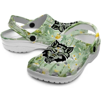 arkansas state red wolves daisy cluster clogs high quality