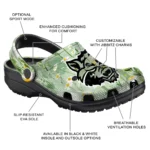 arkansas state red wolves daisy cluster clogs best selling