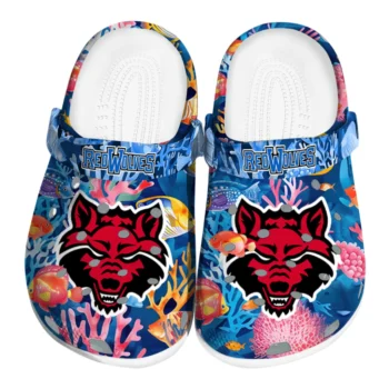 arkansas state red wolves ocean wonders clogs best selling