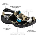 army black knights cloud splash clogs best selling