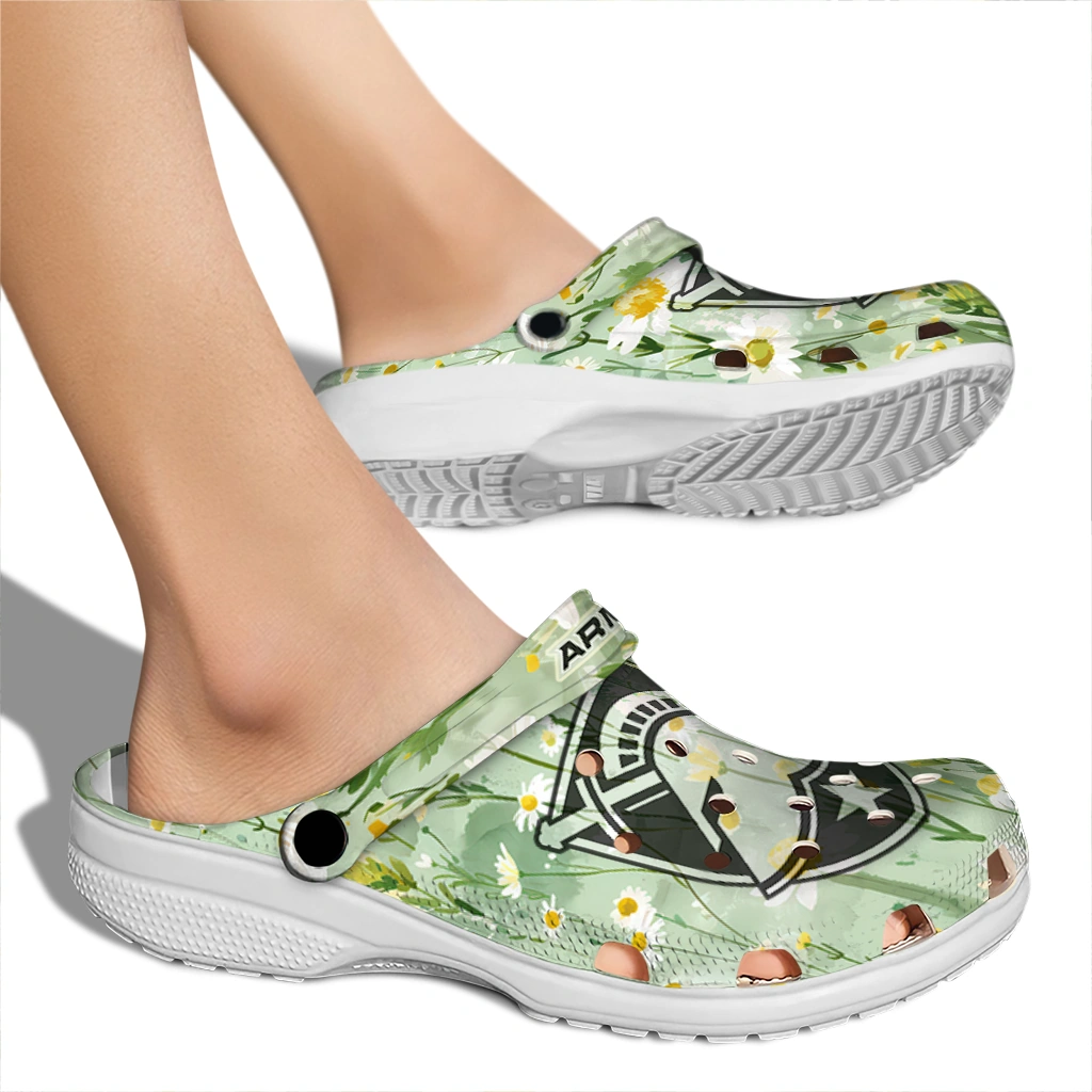 army black knights daisy cluster clogs fashion forward army black knights daisy cluster clogs fashion forward