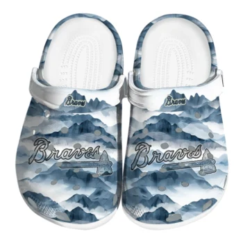 atlanta braves mountain peaks clogs best selling