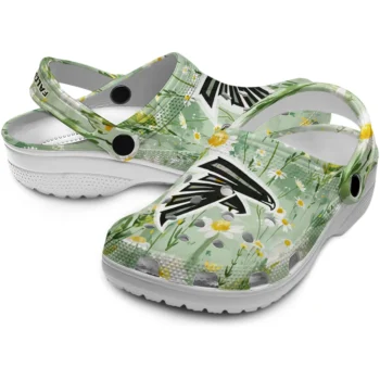 atlanta falcons daisy cluster clogs high quality