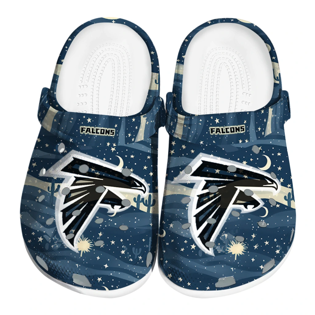 atlanta falcons night cactus clogs best selling atlanta falcons night cactus clogs best selling