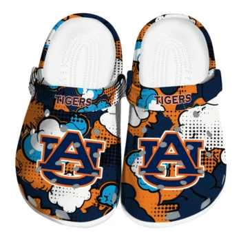 auburn tigers cloud splash clogs best selling