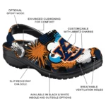 auburn tigers cloud splash clogs best selling