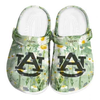 auburn tigers daisy cluster clogs best selling