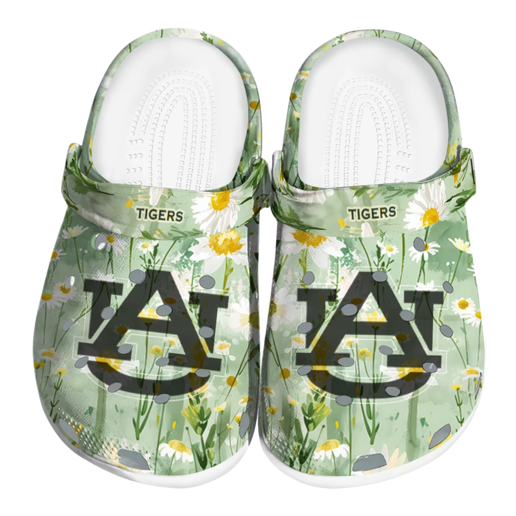 auburn tigers daisy cluster clogs best selling auburn tigers daisy cluster clogs best selling