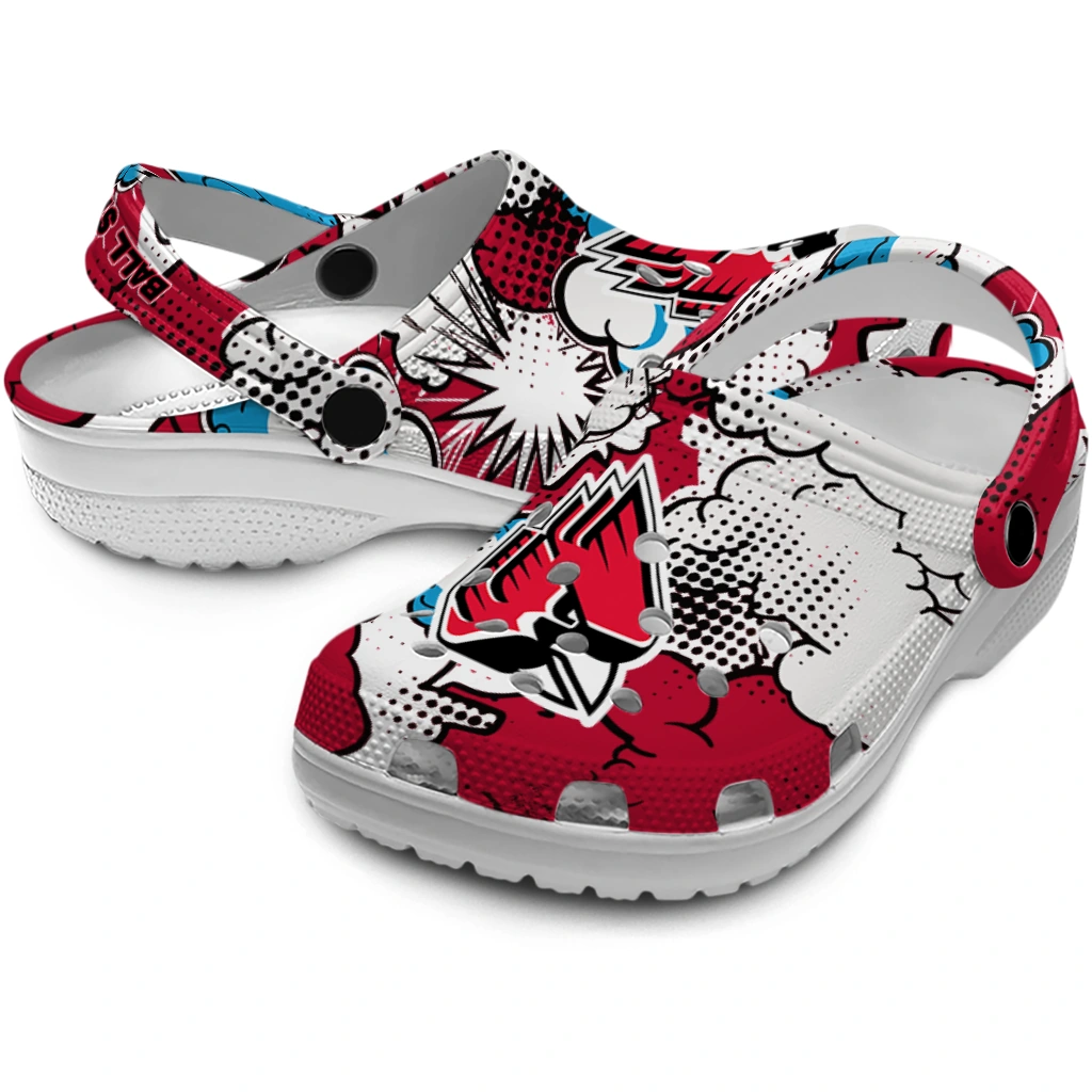 ball state cardinals cloud splash clogs high quality ball state cardinals cloud splash clogs high quality