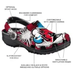 ball state cardinals cloud splash clogs best selling