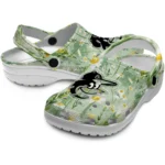 baltimore orioles daisy cluster clogs best selling