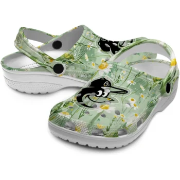 baltimore orioles daisy cluster clogs high quality