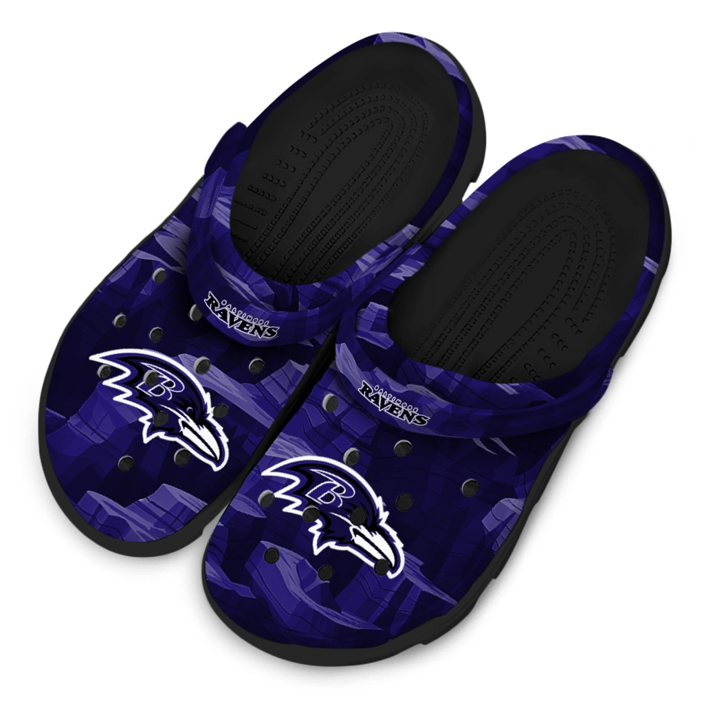 baltimore ravens canyon layers clogs latest model baltimore ravens canyon layers clogs latest model