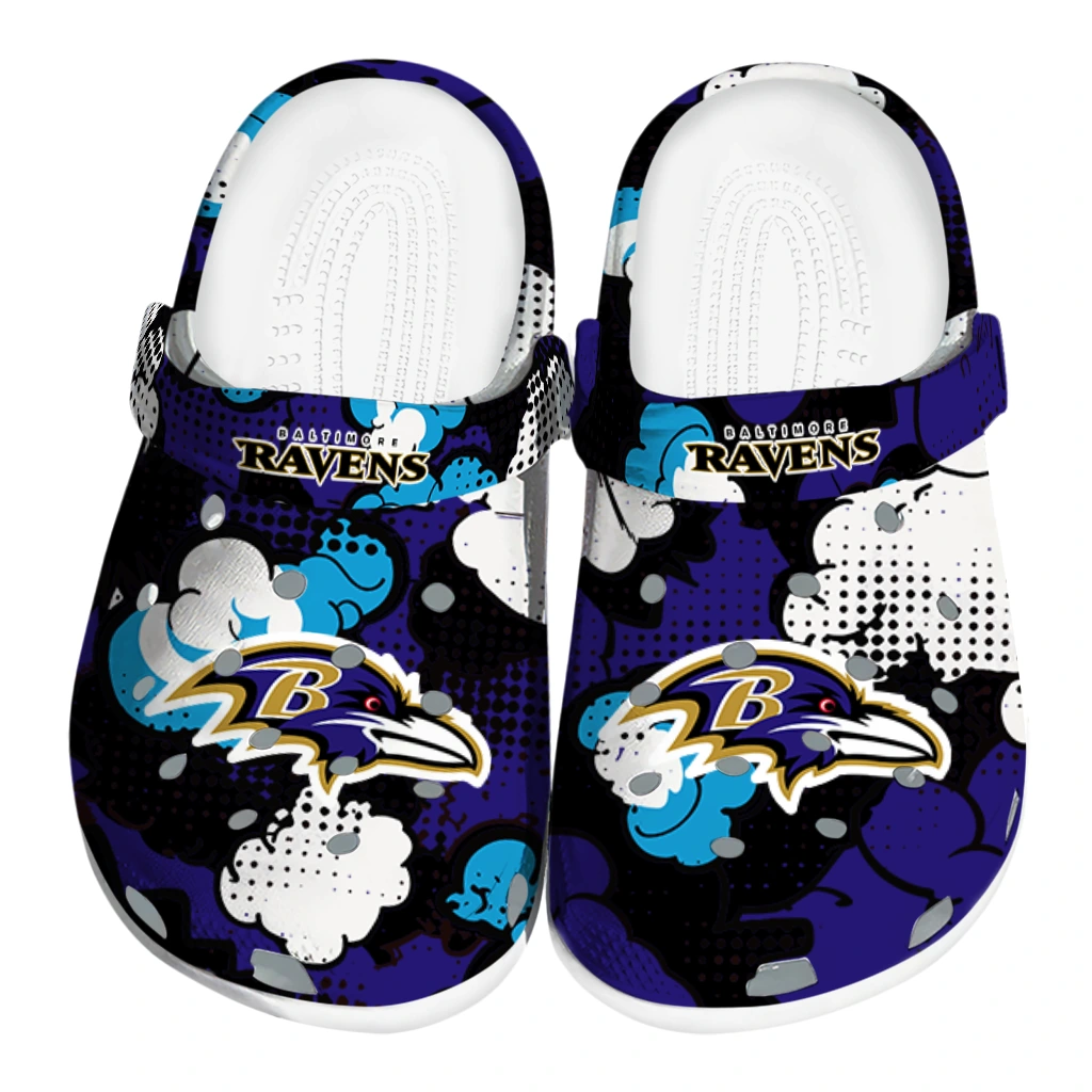 baltimore ravens cloud splash clogs best selling baltimore ravens cloud splash clogs best selling